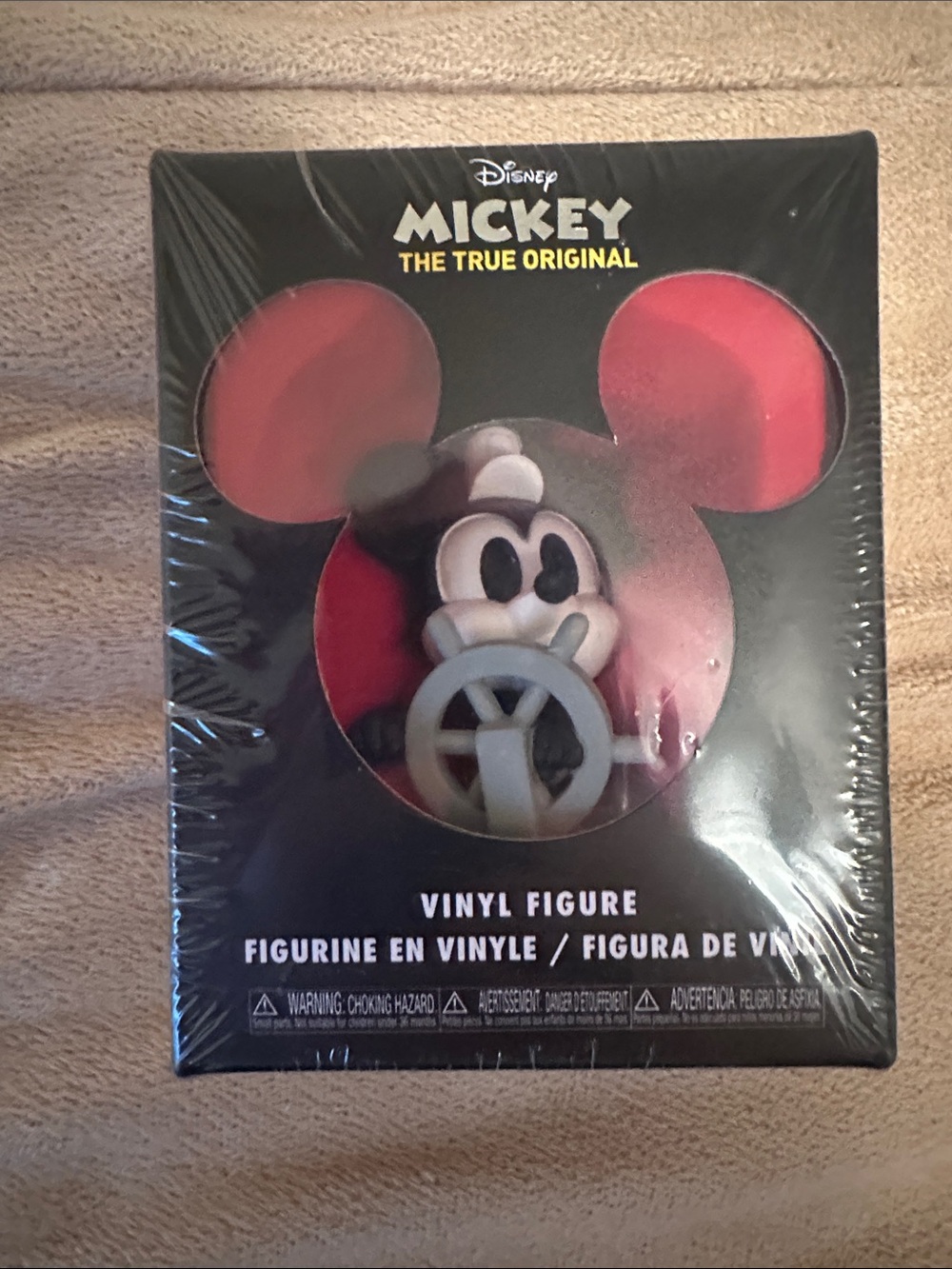 Disney Mickey The True Original Vinyl Figure - Black, Red & White